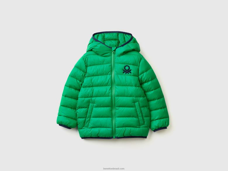 crianças jaqueta "rain defender" em nylon Benetton R8L4P2103 verde