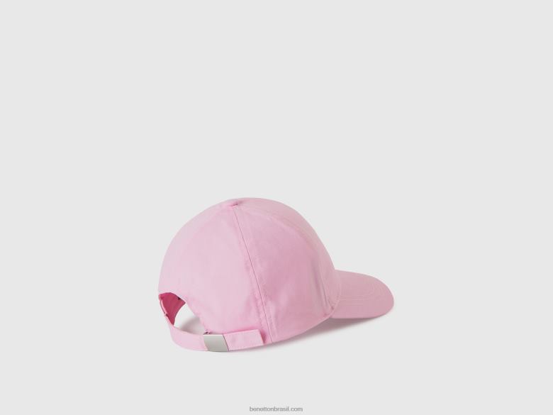 crianças boné com viseira Benetton R8L4P3062 rosa
