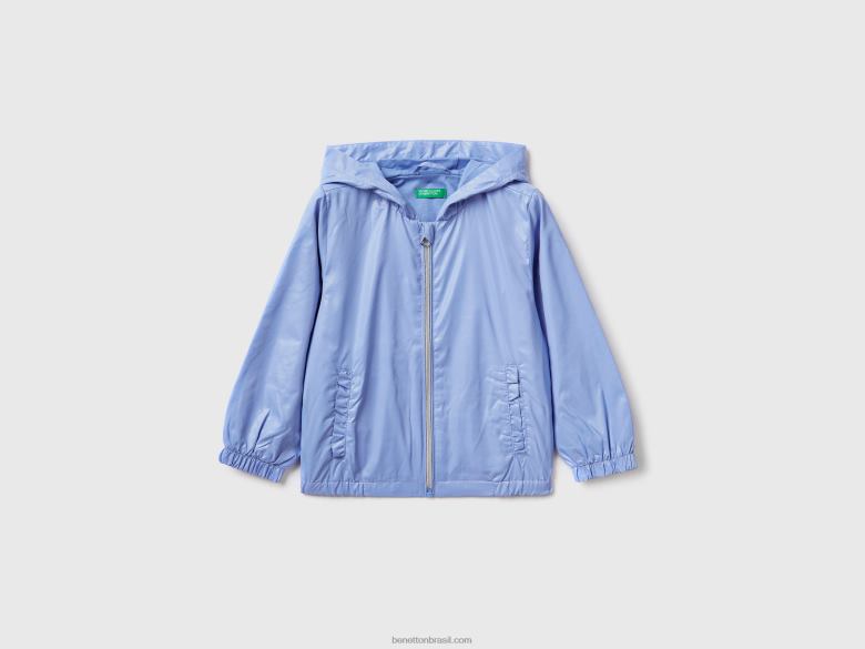 crianças jaqueta leve "rain defender" Benetton R8L4P2835 pervinca