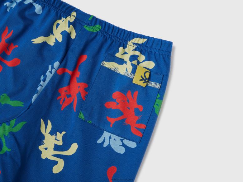 crianças pijama bugs bunny & sylvester Benetton R8L4P2058 multicolorido