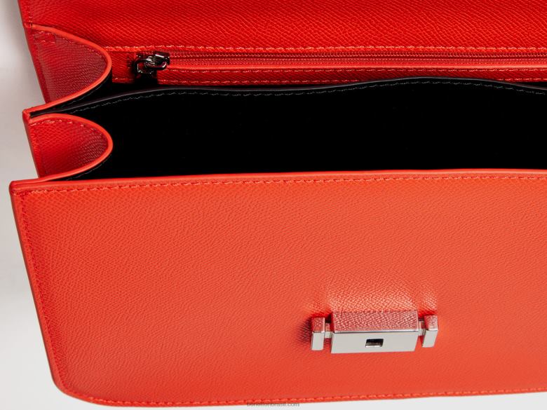 mulheres bolsa laranja grande Benetton R8L4P782 laranja