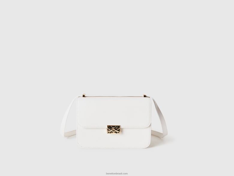 mulheres grande saco branco ser Benetton R8L4P1554 branco