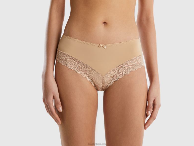 mulheres cueca brasileira com renda Benetton R8L4P4232 nu